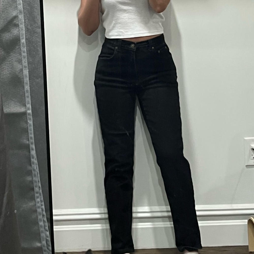 Black Semi Washed Jean
